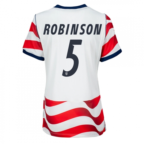 Billige Fotballdrakt Forente stater Antonee Robinson #5 Replika Hjemmedrakt Dame VM 2026 Kortermet Billige Fotballdrakt Forente stater Antonee Robinson #5 Replika Hjemmedrakt Dame VM 2026 Kortermet